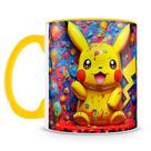 Caneca Pikachu 3D em Cerâmica Premium - Mod.2 - 325ml