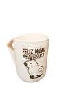 CANECA PLÁSTICA DIVERTIDA COM ALÇA TRIANGULAR - ESTAMPAS VARIADAS 300ml unidade