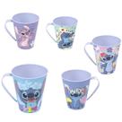 Caneca Plástica Stitch ideal para lembrançinha de aniversário 06 canecas