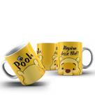 Caneca Pooh Ursinho 325ml Estampa Amorosa Presente Criativo Caneca Pooh Ursinho 325ml Estampa Amorosa Presente Criativo
