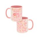Caneca Pop Sanrio Hello Kitty e Amigos Porcelana 350ml - Zona Criativa Cor:My Melody