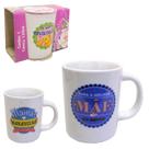 Caneca porcelana 120 ml mãe com caixa