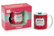 Caneca Porcelana 300ml Dinda do Coração Artebel