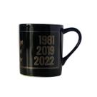 Caneca Porcelana 300ml Flamengo Mengo Oficial Para Café e Bebidas