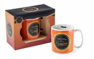Caneca Porcelana 300ml Parabéns Pela Conquista Artebel