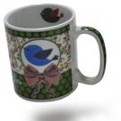 Caneca Porcelana 300ml Temática curta o momento para café chá chocolate