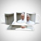 Caneca Porcelana 325ML Frases Religiosas Estampa 27 Branca para Bebidas Quentes Outras Marcas