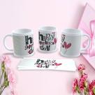 Caneca Porcelana 325ML Mães Estampa 140 Dia das Mães Branco Outras Marcas
