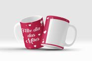 Caneca Porcelana 325ml Personalizada Presente Dia Das Mães