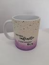 Caneca porcelana 350ml Marca: Espaço Delas