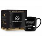 Caneca Porcelana 360ml na caixa - Curso Arquitetura Presente Brasfoot Caneca Porcelana 360ml na caixa - Curso Arquitetura Presente Brasfoot
