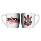 Caneca Porcelana 360ml Time Resistente Café Leite Uso Diário