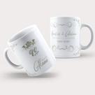 Caneca Porcelana 90 Anos de Casamento Bodas de Álamo - MKT-29 Caneca Porcelana 90 Anos de Casamento Bodas de Álamo - MKT-29