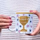 Caneca Porcelana A Melhor Avó do Mundo Est. DKA 23 - Dia dos Avós ZlPrint