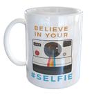 Caneca Porcelana Acredite em Si mesmo Divertida Caneca Porcelana Acredite em Si mesmo Divertida