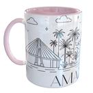 Caneca Porcelana Amazonas Manaus