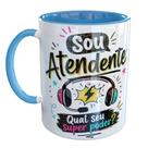 Caneca Porcelana Atendente