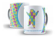 Caneca Porcelana Autista TDAH Você É A Pessoa Mais Incrível Que Existe