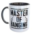 Caneca Porcelana Baterista Drum Master Of Banging