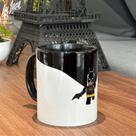 Caneca Porcelana Batman Morcego Gotham 325ml Presente Geek Nerd Herói Café