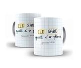 Caneca Porcelana Bíblia Ele Sabe Qual É O Plano