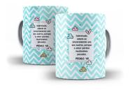 Caneca Porcelana Bíblia Versículo 10