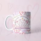 Caneca porcelana branca 325ml - Dia dos professores