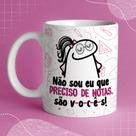 Caneca porcelana branca 325ml - Flork dia dos professores Caneca porcelana branca 325ml - Flork dia dos professores