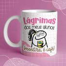 Caneca porcelana branca 325ml - Flork dia dos professores Caneca porcelana branca 325ml - Flork dia dos professores