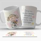 Caneca Porcelana Branca "Deus eu tenho tantas bênçãos..." Caneca Porcelana Branca "Deus eu tenho tantas bênçãos..."