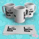 Caneca Porcelana Branca Personalizada Pai