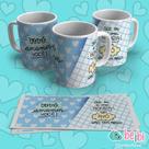 Caneca Porcelana Branca Personalizada Pai/Vovô