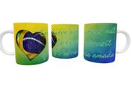 Caneca Porcelana Brasil 03