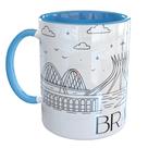 Caneca Porcelana Brasília