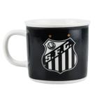 Caneca Porcelana Café Chá Larga Santos Rei 350 Ml