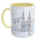Caneca Porcelana Canela Rio Grande do Sul