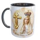 Caneca Porcelana Catolica Oracao Maria Passa Na Frente