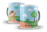 Caneca Porcelana Católica São Francisco De Assis