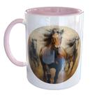Caneca Porcelana Cavalo Indomável