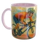 Caneca Porcelana Ciclista Bike Amor Ciclismo Caneca Porcelana Ciclista Bike Amor Ciclismo