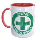 Caneca Porcelana Cipa Seguranca Do Trabalho