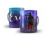 Caneca Porcelana Coleção Orixás Exu