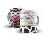 Caneca Porcelana Coleção Vaca Louca 07