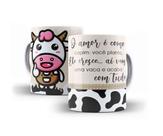 Caneca Porcelana Coleção Vaca Louca 09