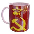 Caneca Porcelana Comunismo Uni-vos Revolução Marx Caneca Porcelana Comunismo Uni-vos Revolução Marx