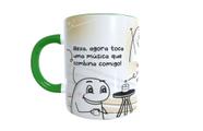 Caneca Porcelana cores variadas Caneca Porcelana cores variadas