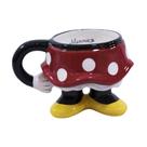 Caneca Porcelana Corpo Minnie Disney DSM3D-16002-MK2-D