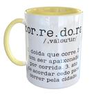 Caneca Porcelana Corredor (a) Corrida Maratonista