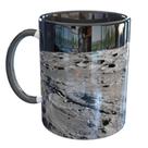 Caneca Porcelana Crateras da Lua