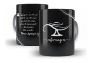 Caneca Porcelana Curso Enfermagem Com Frase